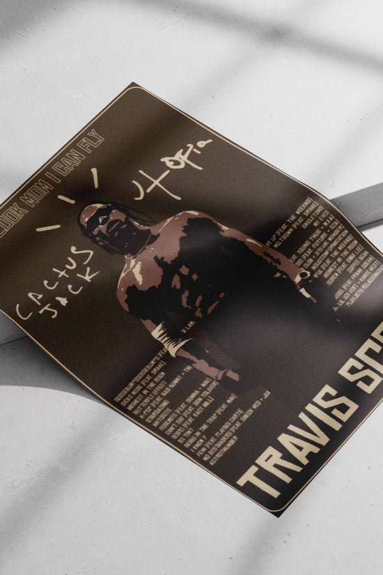 Travis Scott - Stylized Poster