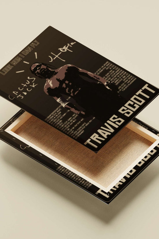 Travis Scott - Stylized Poster