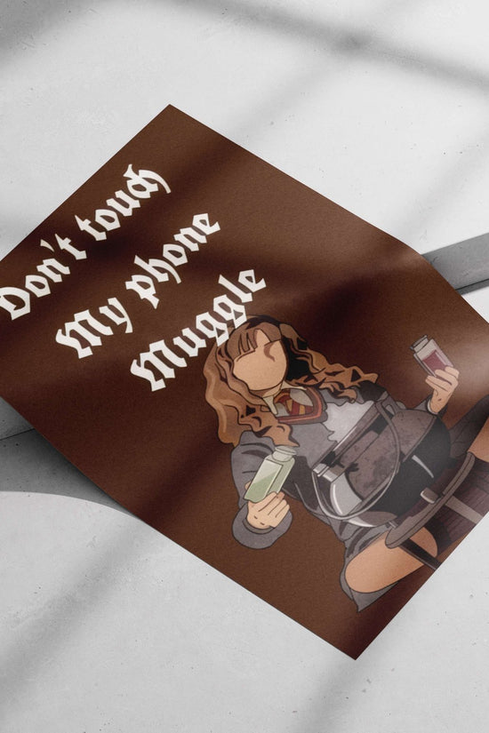 Harry Potter franchise (specifically referencing "Muggle" from the series) Muggle - Wizarding World Poster