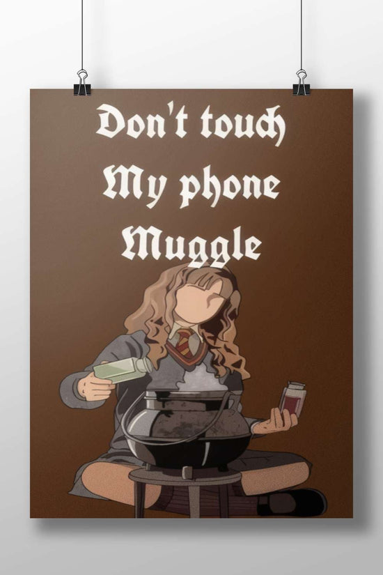 Harry Potter franchise (specifically referencing "Muggle" from the series) Muggle - Wizarding World Poster