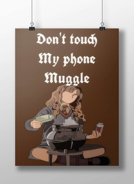 Harry Potter franchise (specifically referencing "Muggle" from the series) Muggle - Wizarding World Poster