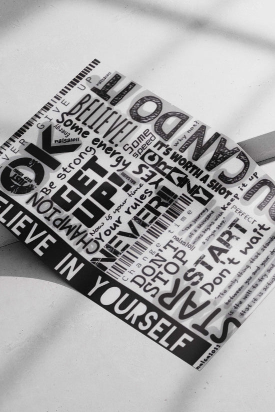 Don'T Stop - Endure Perseverance Poster