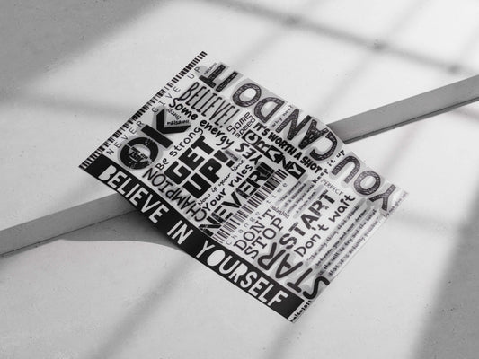 Don'T Stop - Endure Perseverance Poster