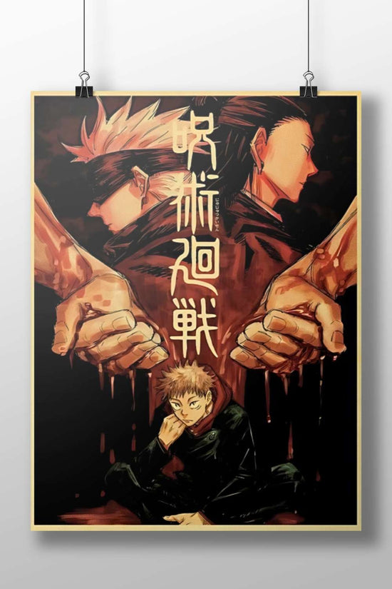 Jujutsu Kaisen (anime franchise) Yuji Itadori - Jujutsu Kaisen Poster