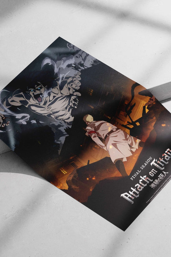 Colossal Titan (Attack on Titan) Eren Yeager - Colossal Titan Poster