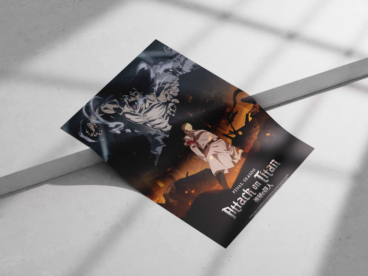 Colossal Titan (Attack on Titan) Eren Yeager - Colossal Titan Poster