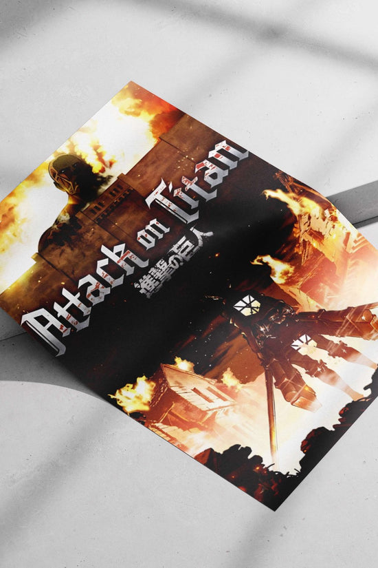 Attack on Titan (franchise) Eren Yeager - Titans Rising Poster