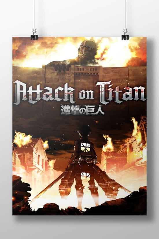 Attack on Titan (franchise) Eren Yeager - Titans Rising Poster