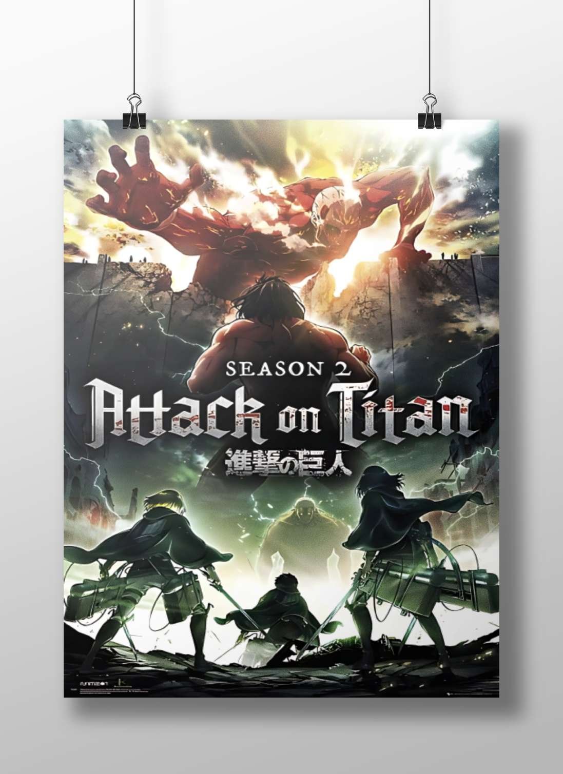 Attack on Titan (franchise) Eren Yeager - Hero Poster