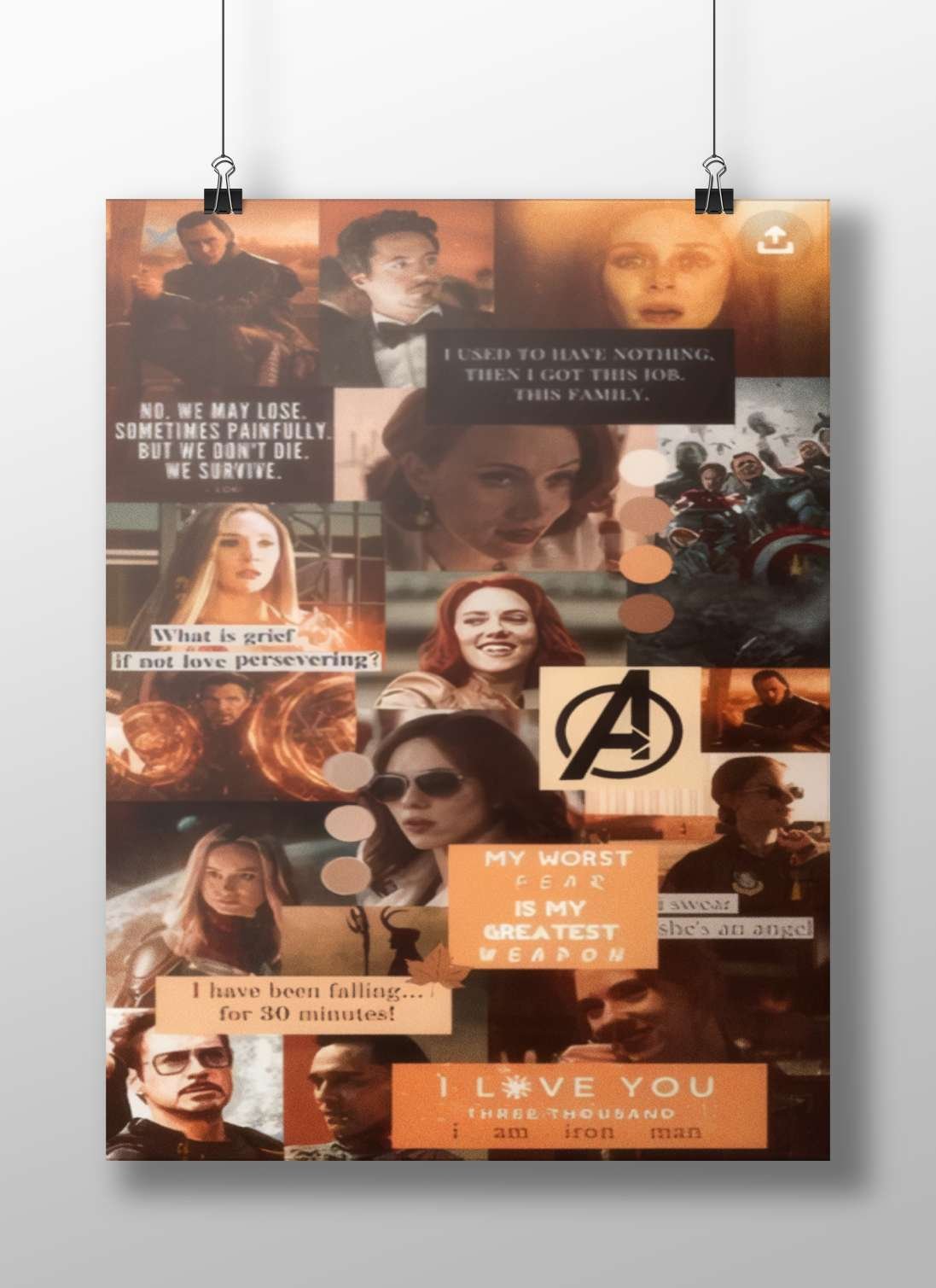 Marvel's Avengers franchise Iron Man - Tech Icon Poster