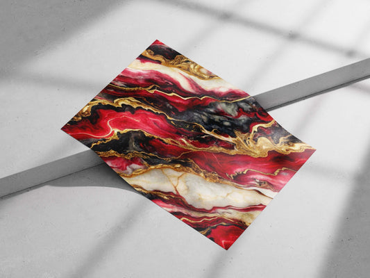 Modern Digital/Abstract Art Matte poster print — Art wall art India | PosterBoizz