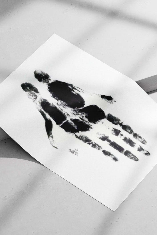 Two people walking Lord Rama And Hanuman - Epic Heroic Poster