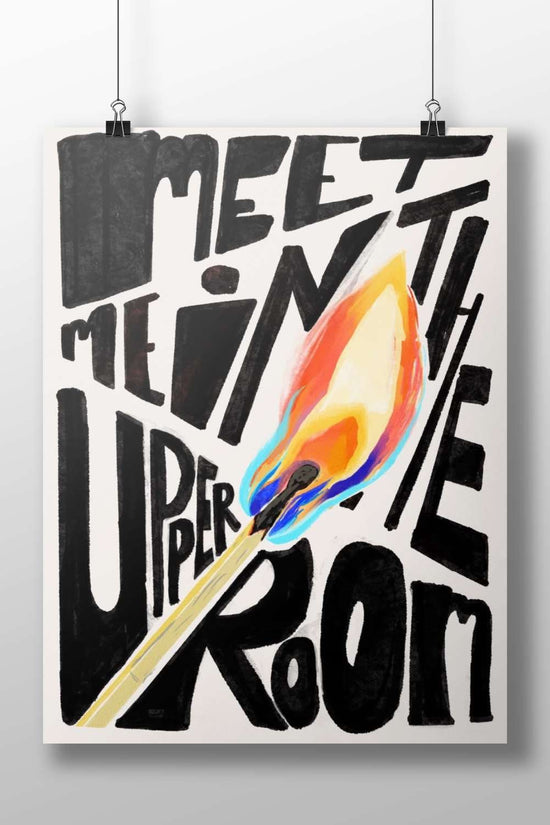 Lit candle flame Main Subject: Lit candle flame Matte BoizzBoard rigid print — Art wall art India | PosterBoizz