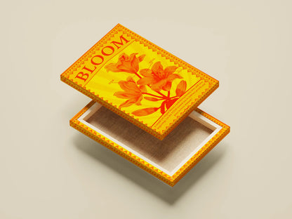 "BLOOM" - Vintage Botanical Tulip Art Print