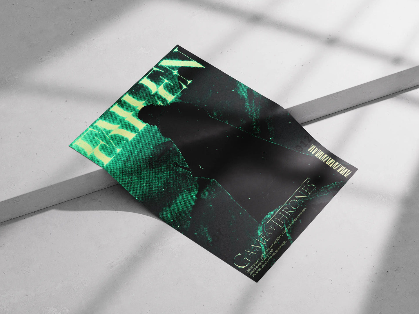 Game of Thrones "Fallen" - The Night's Watch King Art