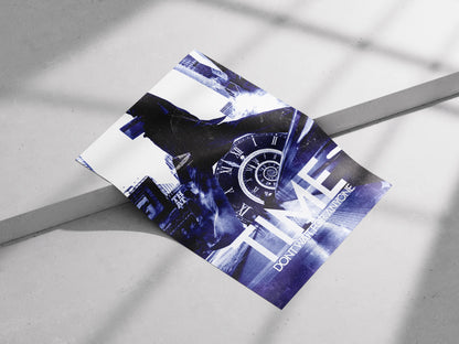 "TIME Don't Wait For Anyone" - Urban Temporal Art Print
