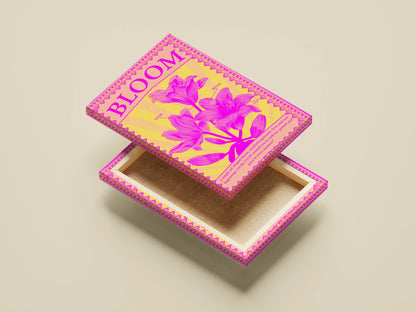 "BLOOM" - Vintage Botanical Tulip Art Print