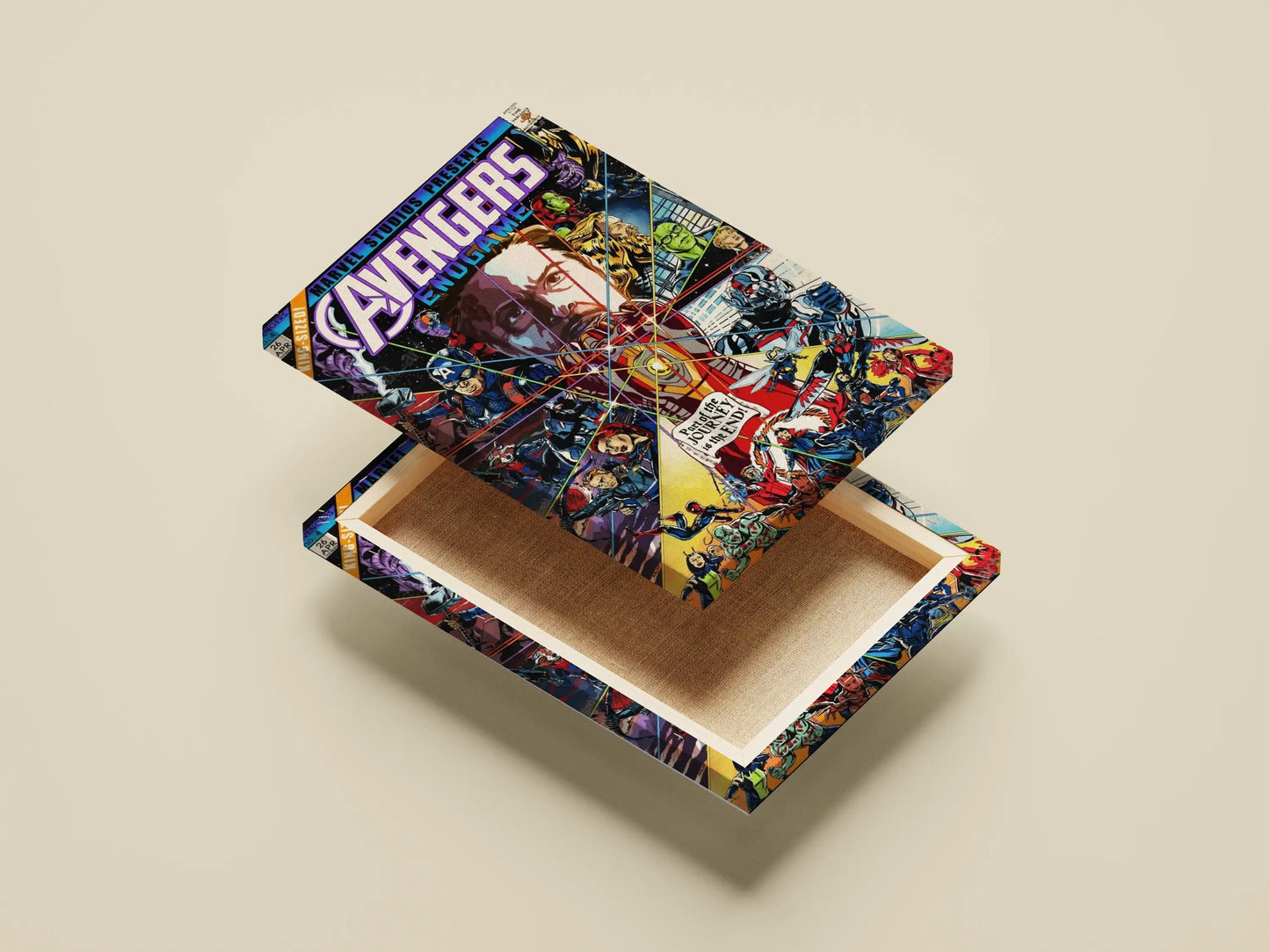 Avengers: Endgame Retro Comic Art – Marvel’s Epic Finale Tribute