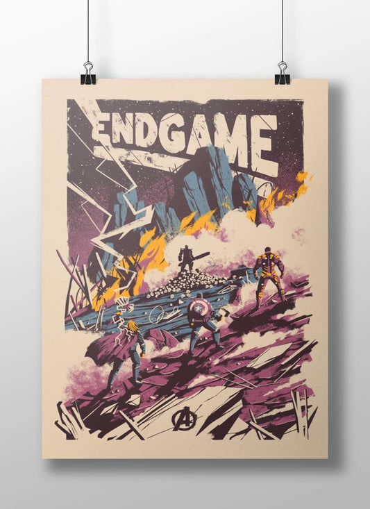 Avengers characters from Marvel's Avengers: Endgame Main Subject: Avengers characters from Marvel's Avengers: Endgame Matte