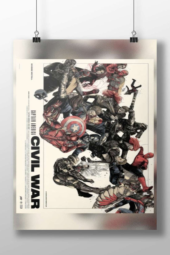 Marvel's Civil War characters (e.g., Captain America, Iron Man) from the Marvel Comics franchise, confirmed