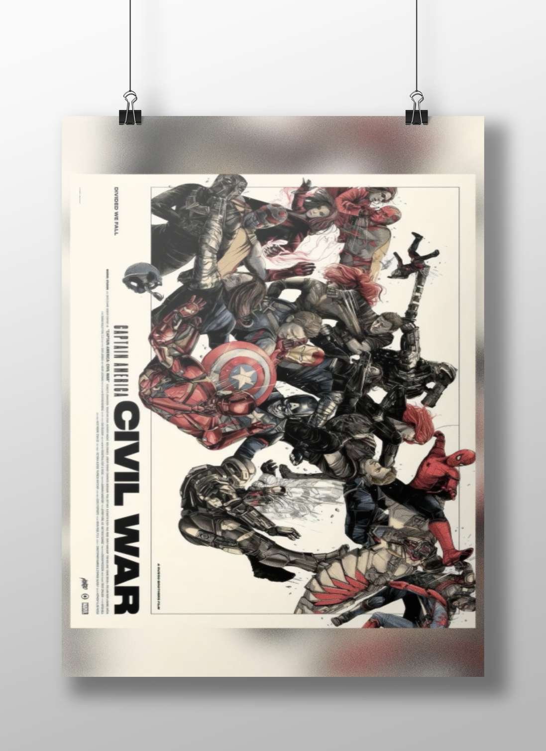 Marvel's Civil War characters (e.g., Captain America, Iron Man) from the Marvel Comics franchise, confirmed