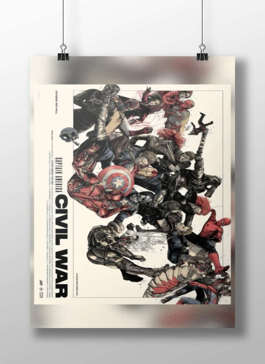 Marvel's Civil War characters (e.g., Captain America, Iron Man) from the Marvel Comics franchise, confirmed