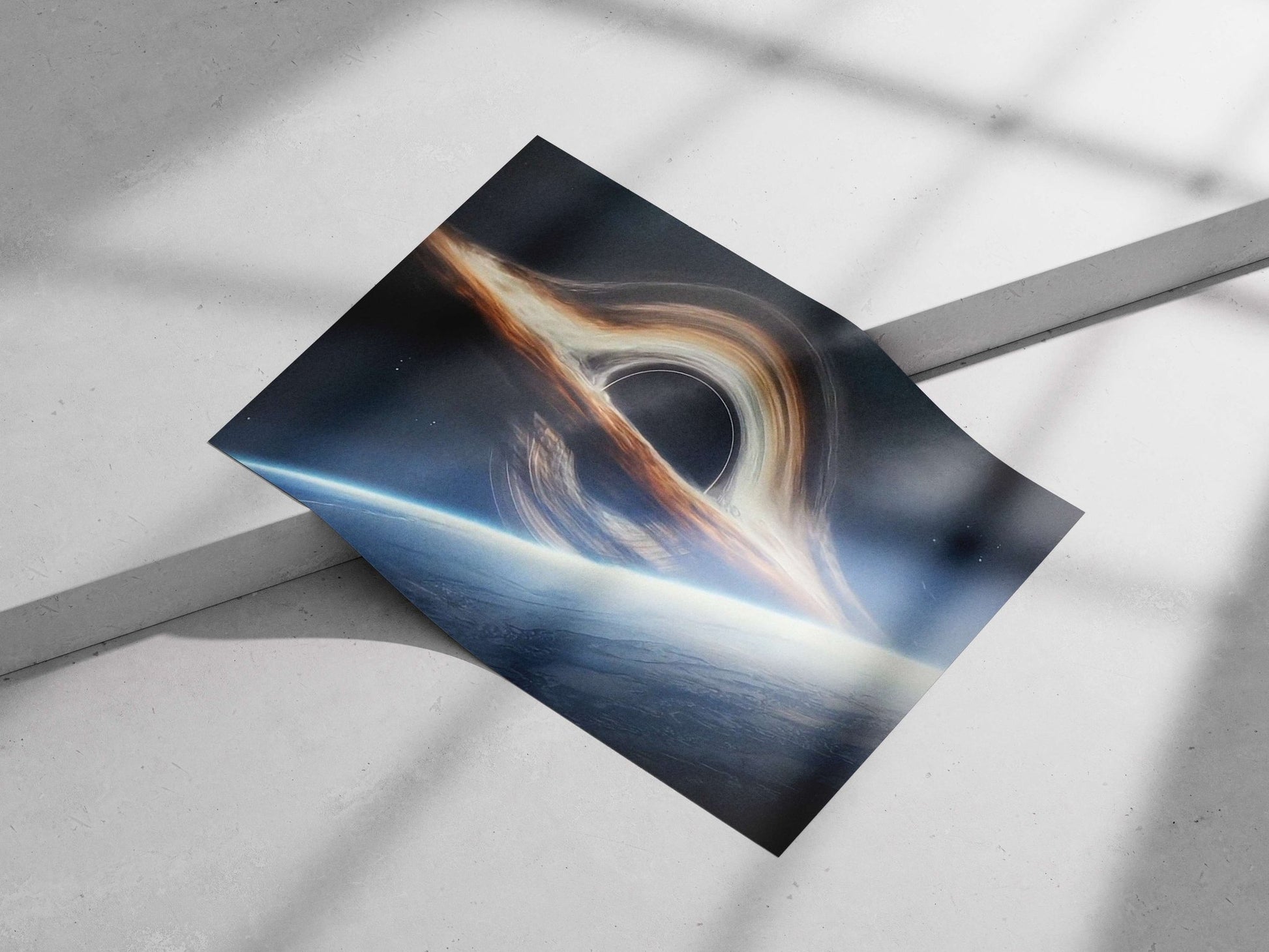 Black hole Main Subject: Black hole Matte poster print — Art wall art India | PosterBoizz