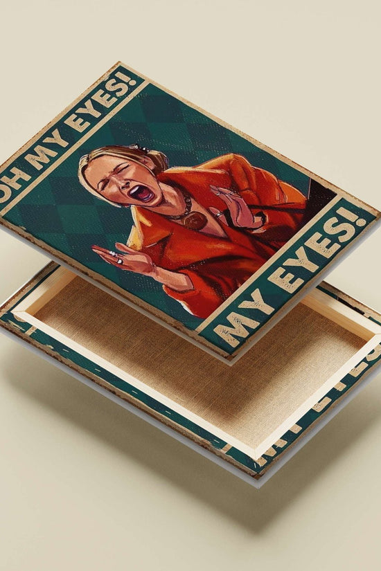 Pam Beesly from *The Office* (US) Main Subject: Pam Beesly from *The Office* (US) Canvas wall art — Hollywood wall art India