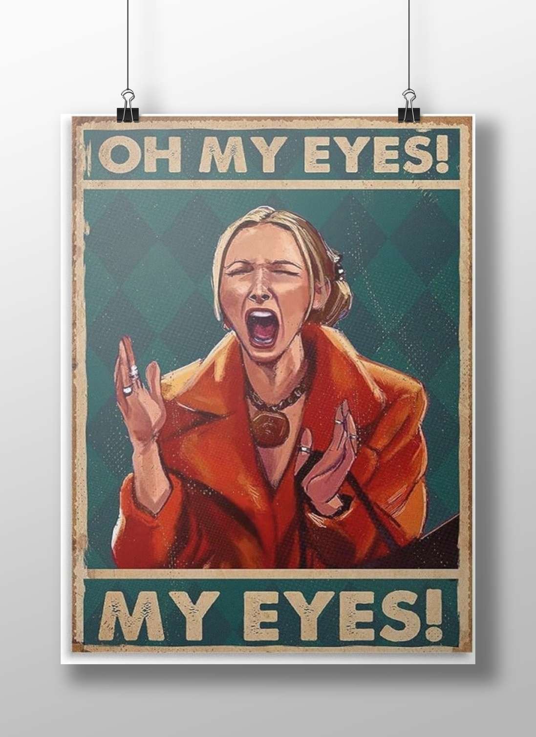 Pam Beesly from *The Office* (US) Main Subject: Pam Beesly from *The Office* (US) Matte BoizzBoard rigid print — Hollywood