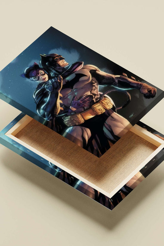 Batman (Bruce Wayne) and Catwoman (Selina Kyle) from DC Comics Batman & Catwoman - Noir