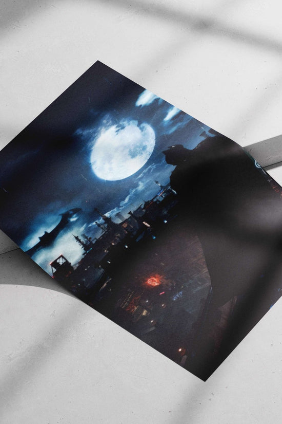 Batman (DC Comics franchise) Bruce Wayne - Dark Knight Noir Poster