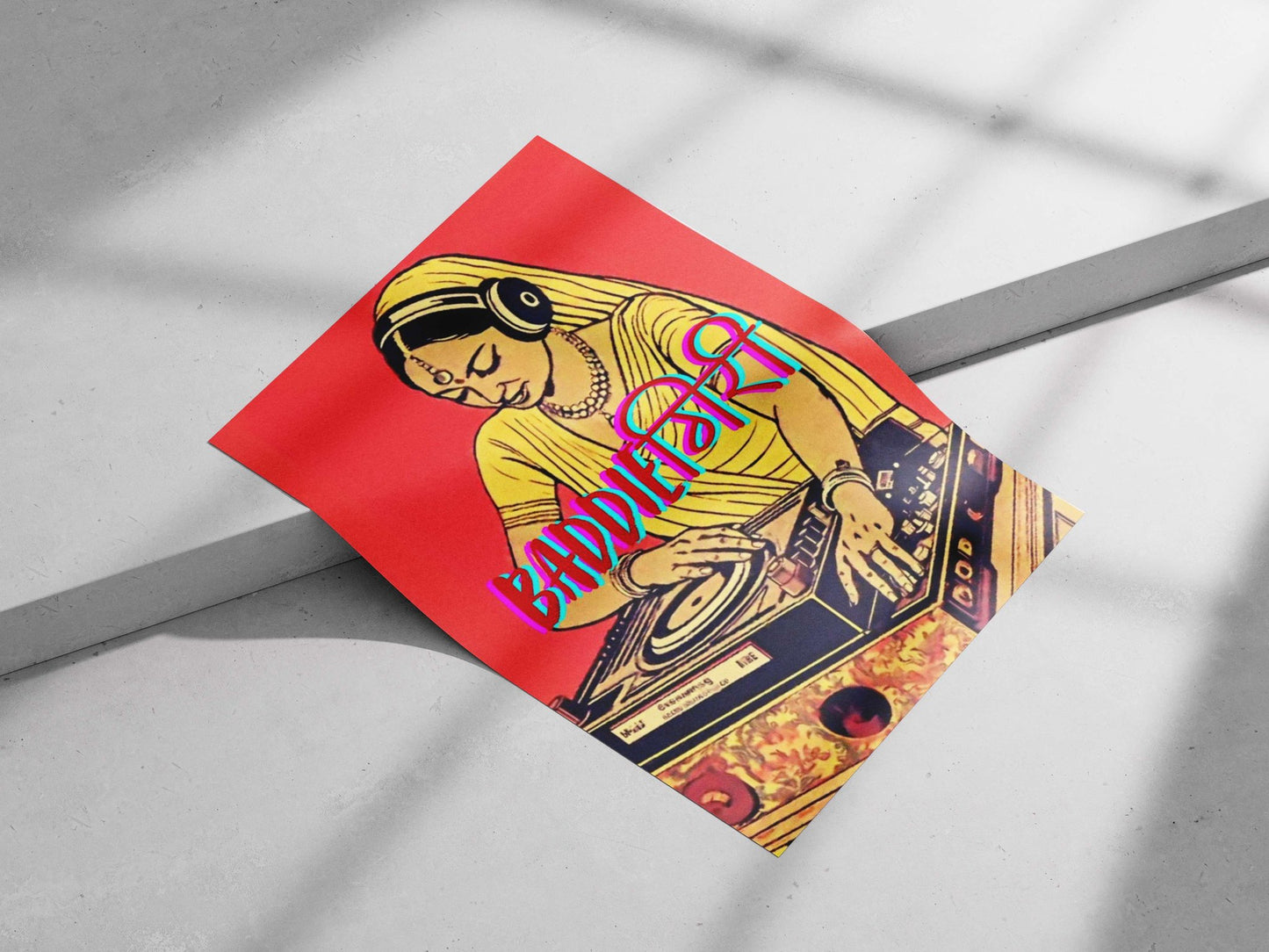 Baddie Guri Main Subject: Baddie Guri Matte poster print — Bollywood wall art India | PosterBoizz