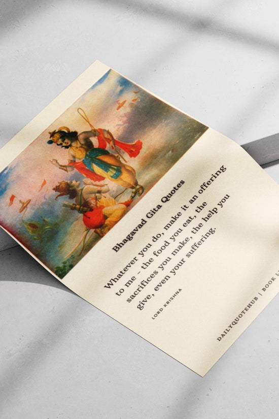 Lord Krishna - Divine Love Vintage Painting Poster