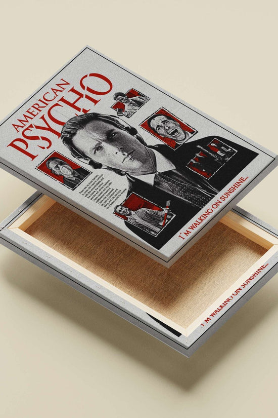 American Psycho (film) Main Subject: American Psycho (film) Canvas wall art — Bollywood wall art India | PosterBoizz