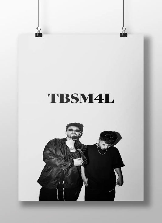 Seedhe Maut "TBSM4L" Wall Art Print - Hip-Hop Decor