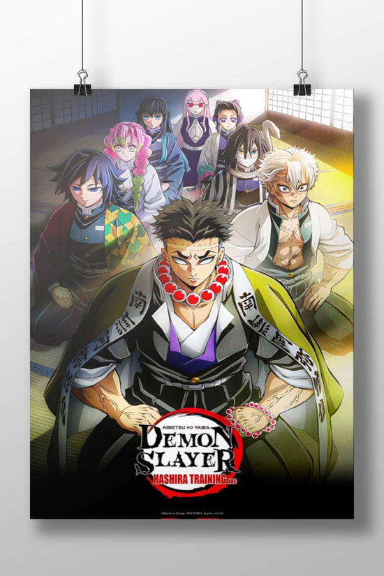 Demon Slayer franchise (Kimetsu no Yaiba) Tanjiro Kamado - Samurai Warrior Poster