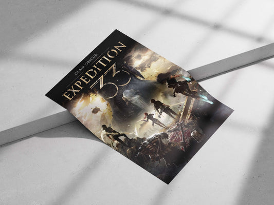 Clair Obscur Expedition 33 Main Subject: Clair Obscur Expedition 33 Matte poster print — Art wall art India | PosterBoizz