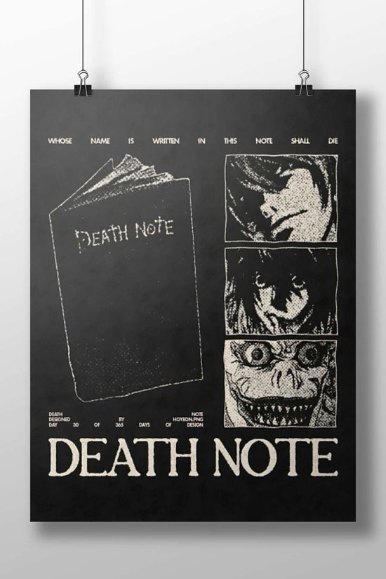 Death Note (franchise) L Lawliet - Death Note Anime Poster