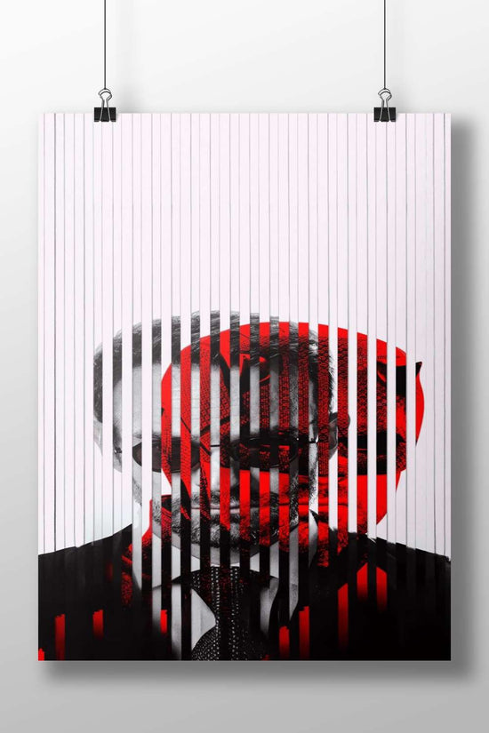 Keanu Reeves Main Subject: Keanu Reeves Matte BoizzBoard rigid print — Hollywood wall art India | PosterBoizz