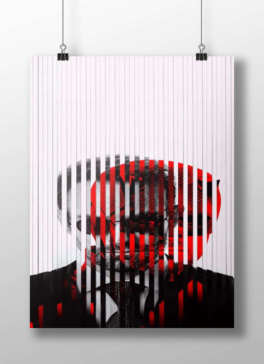 Keanu Reeves Main Subject: Keanu Reeves Matte BoizzBoard rigid print — Hollywood wall art India | PosterBoizz