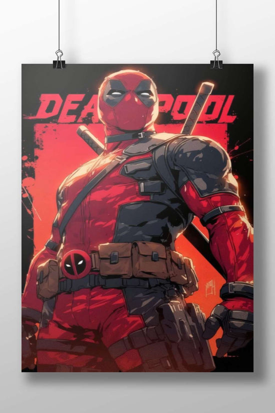 Deadpool (Marvel Comics character) Deadpool - Merc With A Mouth Poster