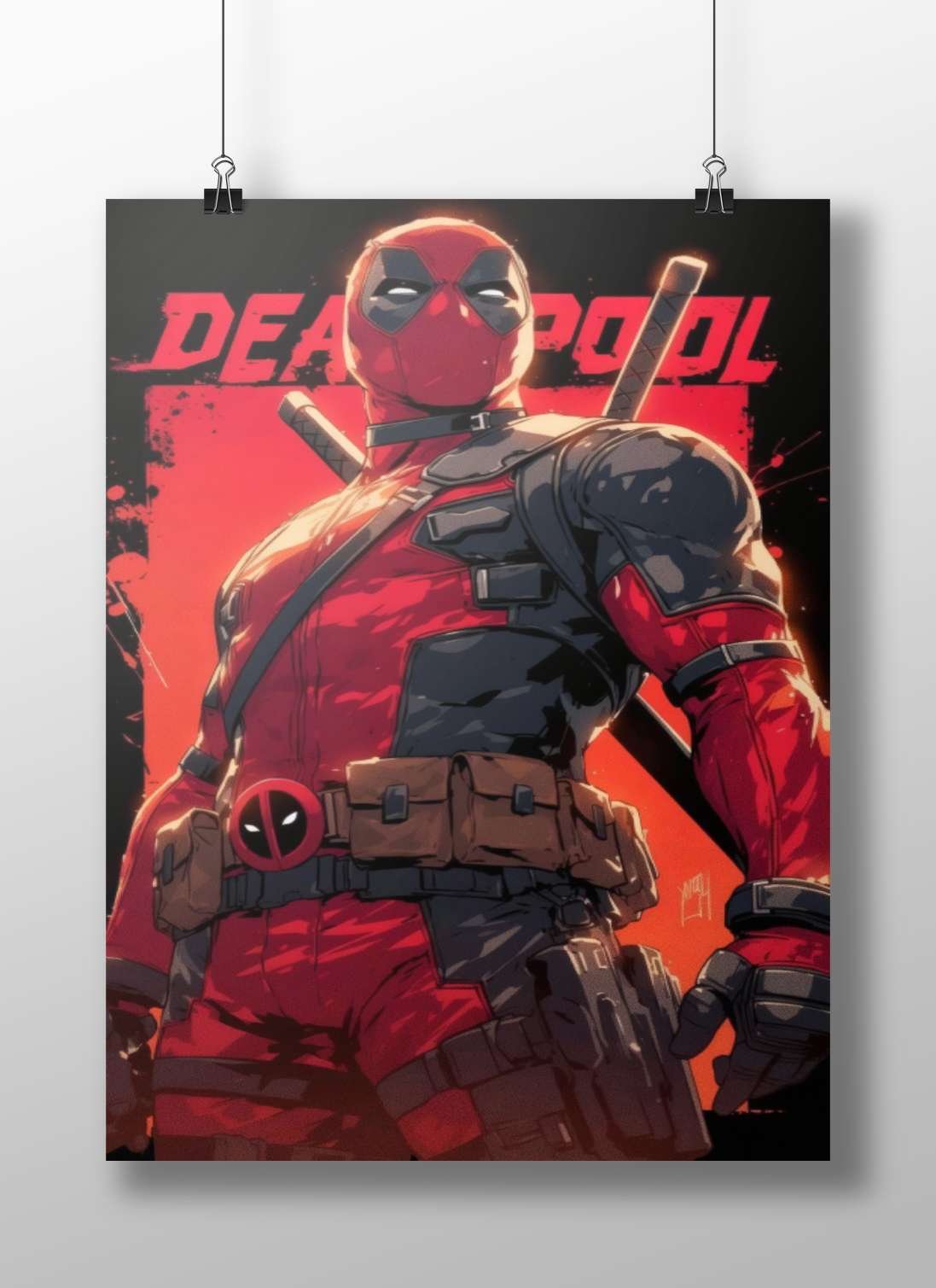 Deadpool (Marvel Comics character) Deadpool - Merc With A Mouth Poster