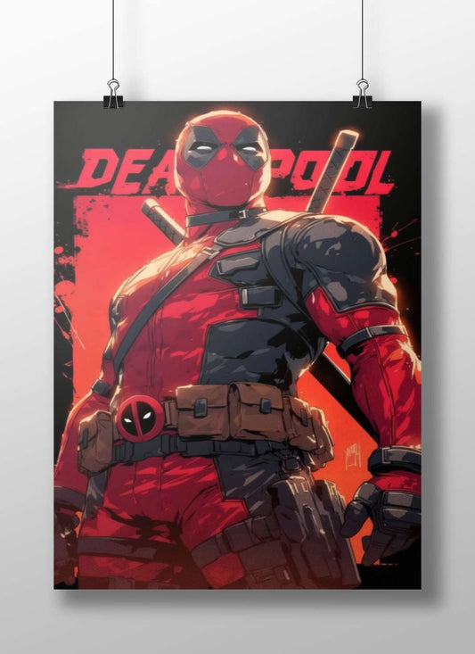 Deadpool (Marvel Comics character) Deadpool - Merc With A Mouth Poster