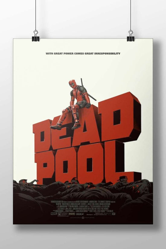 Deadpool (Marvel Comics character) Main Subject: Deadpool (Marvel Comics character) Matte BoizzBoard rigid print — Superhero