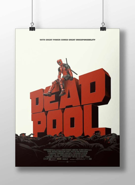 Deadpool (Marvel Comics character) Main Subject: Deadpool (Marvel Comics character) Matte BoizzBoard rigid print — Superhero