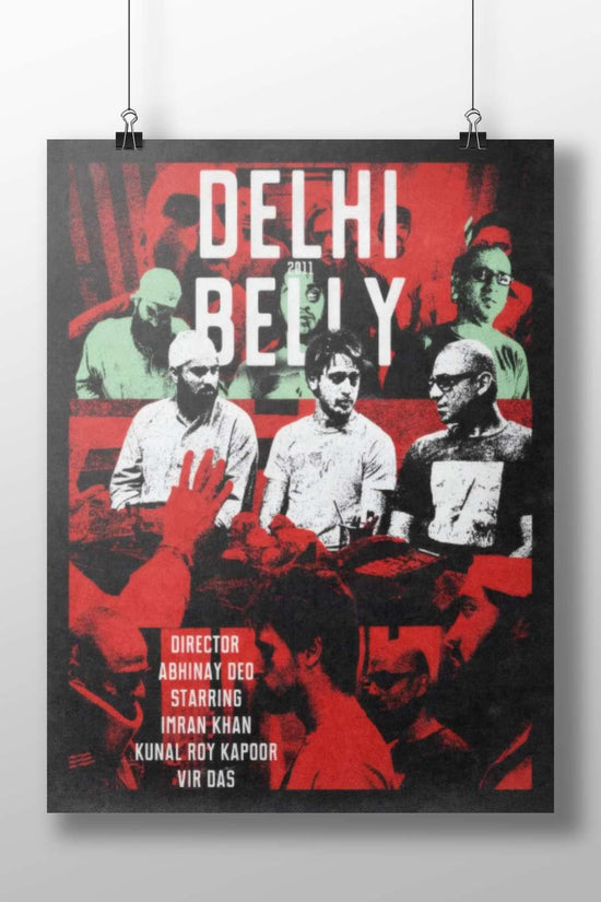 Delhi Belly (2011 Indian film directed by Abhinay Deo) Delhi Belly - Comedy Chaos Poster