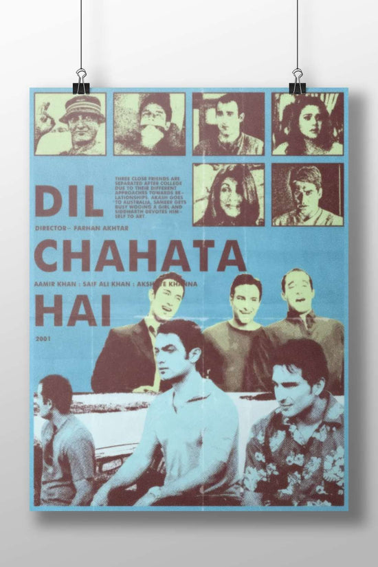 Dil Chahta Hai (film) starring Aamir Khan, Saif Ali Khan, Akshaye Khanna Dil Chahta Hai