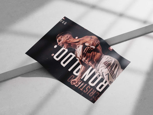 Cristiano Ronaldo - Iconic Athlete Poster