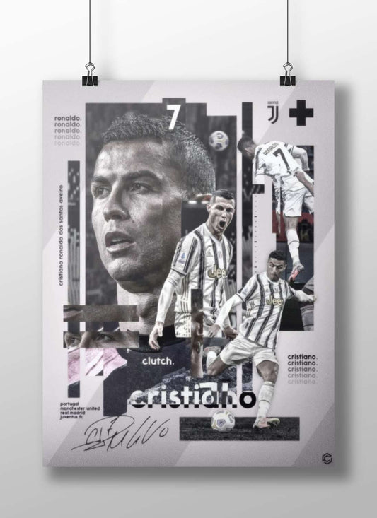 Cristiano Ronaldo - Iconic Legend Poster