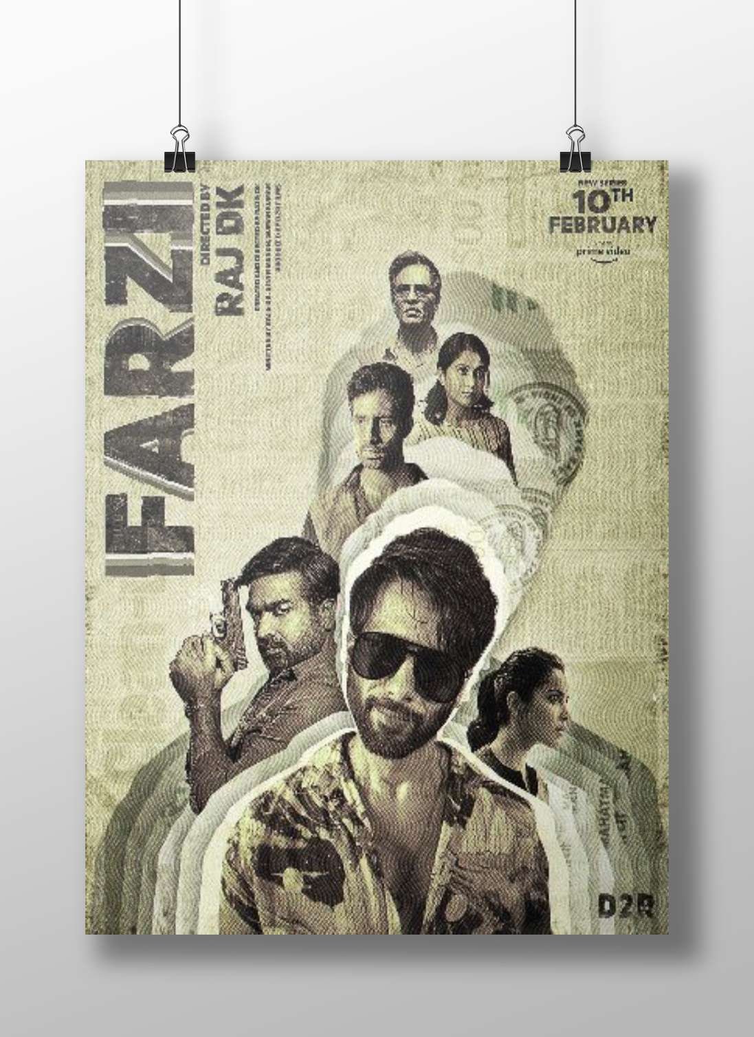 Farzi (the 2023 Indian film directed by Raj & DK) Main Subject: Farzi (the 2023 Indian film directed by Raj & DK) Matte